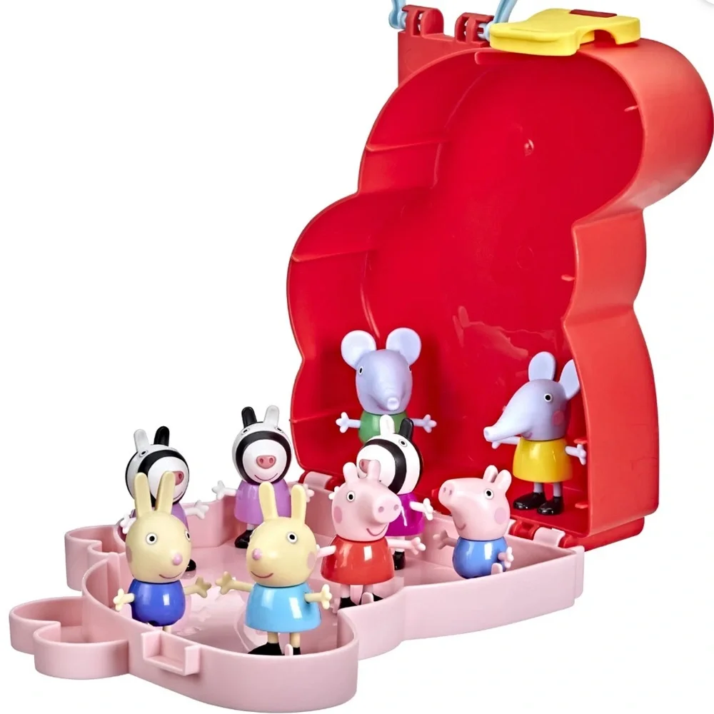Peppa Pig Carry Along Brothers & Sisters NEW